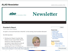 Tablet Screenshot of newsletter.alaoweb.org